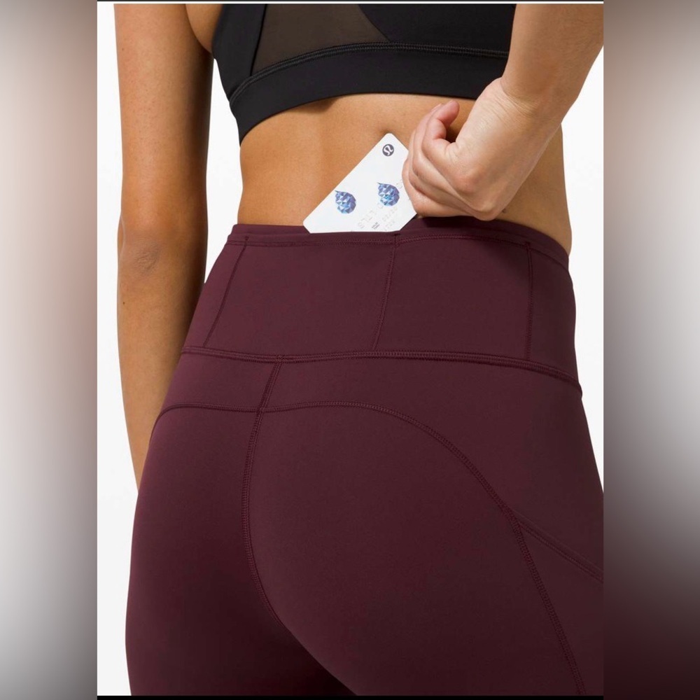 Lululemon Fast & Free High Rise Tight ll- Size 4 - Picture 2 of 9